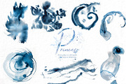 Hand-Painted Princess Clipart, a Decorative Illustration by ArtCreationsDesign (Thumbnail 20 of 21)
