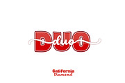 California Diamond Duo font, a Sans Serif Font by MaxArt Foundry (Thumbnail 2 of 9)