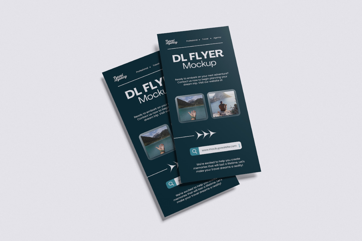 DL FLYER MOCKUP, a Product Mockup by xavier_studio (Photo 3 of 5)