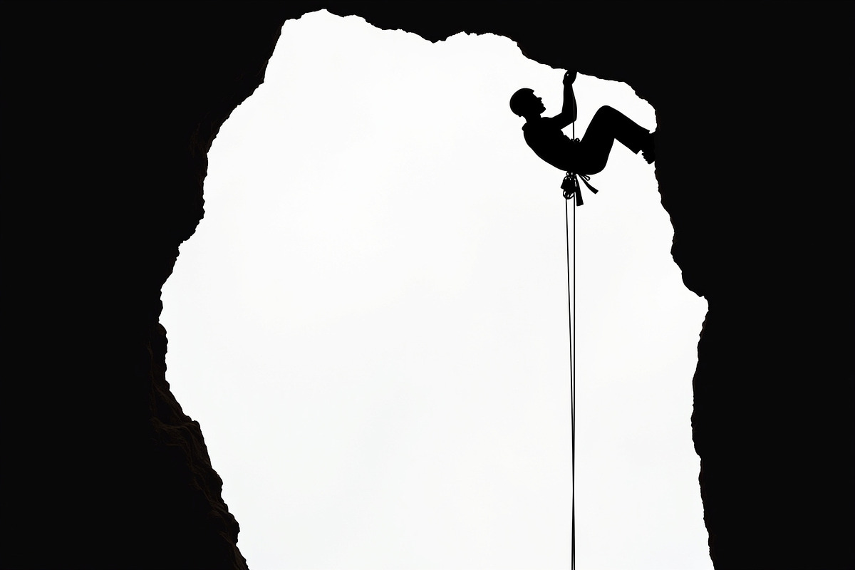 Mountain Climber Silhouette Set, an Illustration by Amazin_art (Photo 6 of 21)