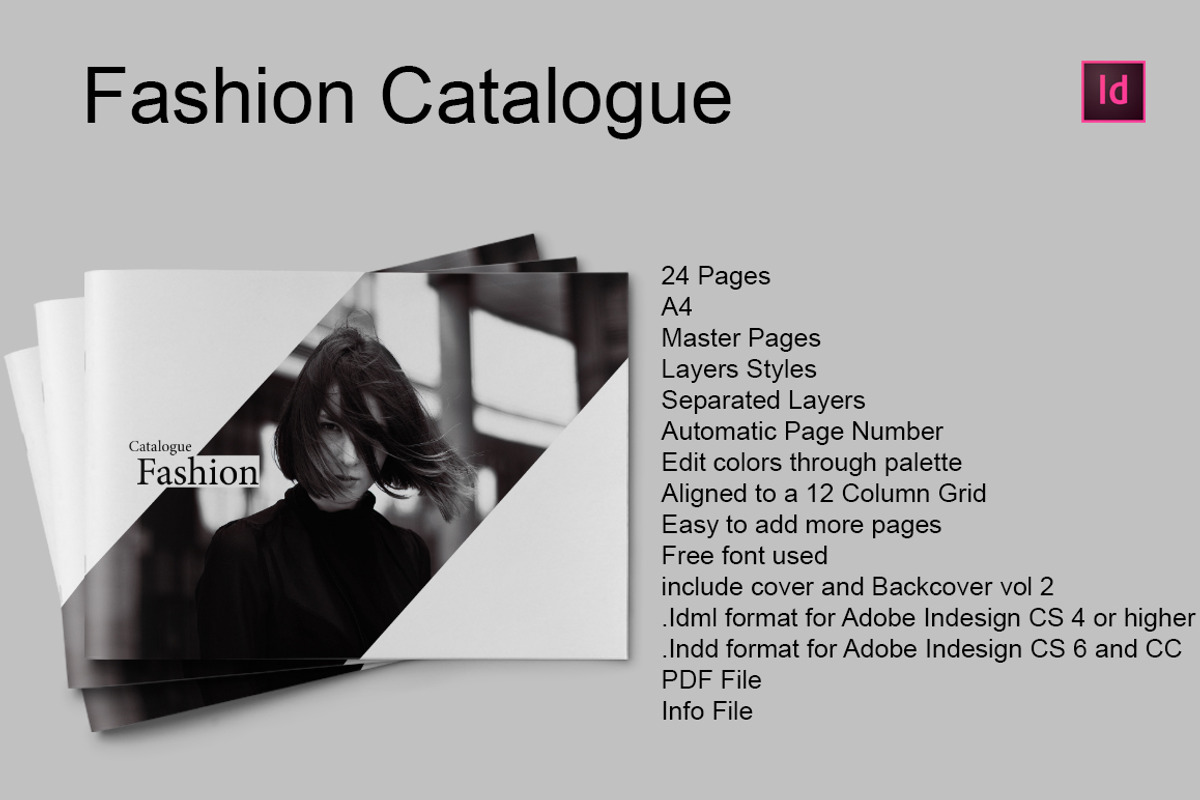Fashion Catalogue, a Brochure Template by Teweka Template (Photo 1 of 11)