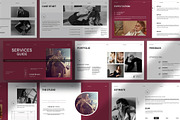 Services Guide Google Slide Template, a Presentation Template by Fit-tee (Thumbnail 1 of 9)