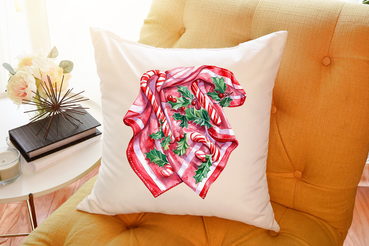 Watercolor Christmas In July Clipart, an Illustration by Sublimation Artist (Photo 6 of 6)