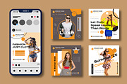 Trendy Fashion Social Media Post, a Social Media Template by MightyDesign (Thumbnail 2 of 8)
