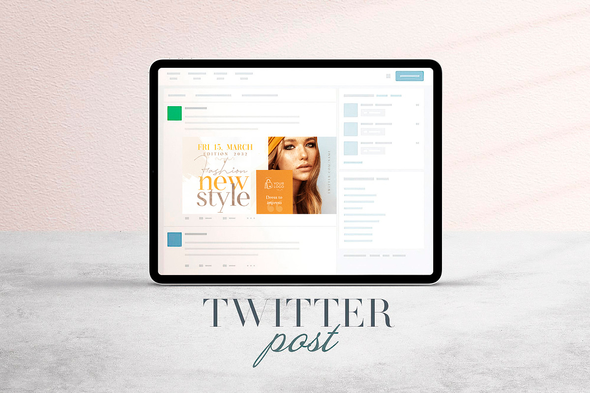 New Style Social Media Pack, a Social Media Template by Touringxx Creative Studio (Photo 6 of 8)