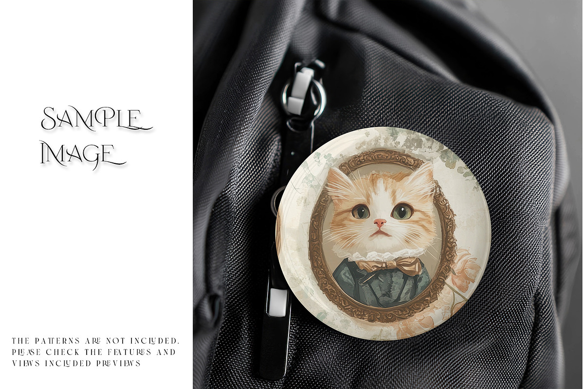 Pin Badge Collction PNG & PSD Mockup, a Product Mockup by mock-ups (Photo 4 of 22)