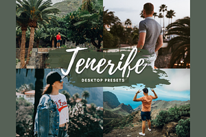 TENERIFE Desktop Lightroom Presets