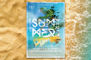 Summer Party Flyer Poster