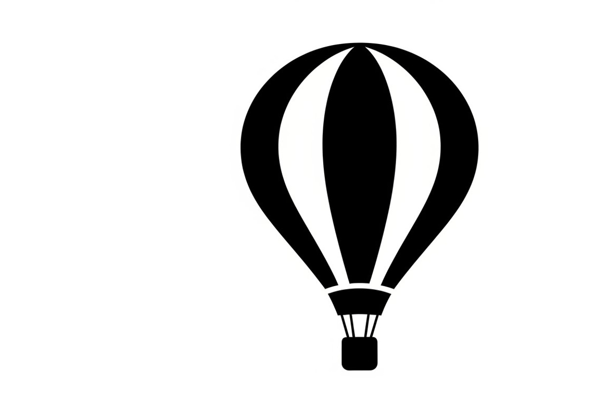 hot air balloon silhouettes, an Illustration by Amazin_art (Photo 5 of 31)