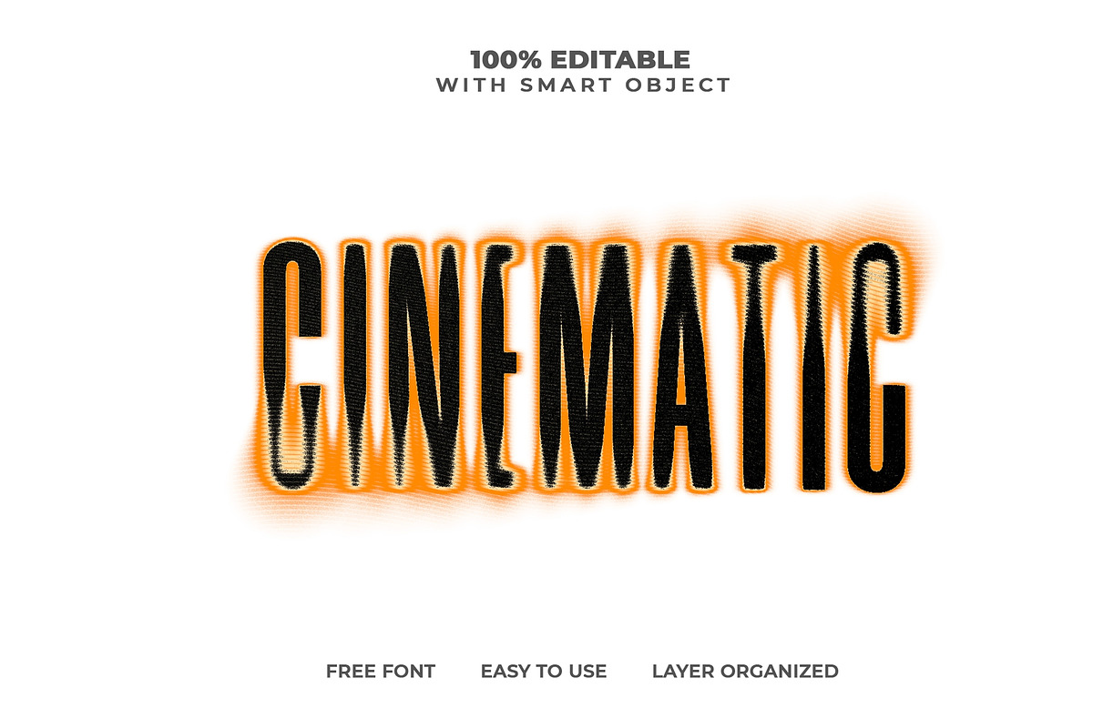 Fiery Aura Cinematic Text Effect PSD, a Layer Style Add-On by Md Jahidul99 (Photo 1 of 2)
