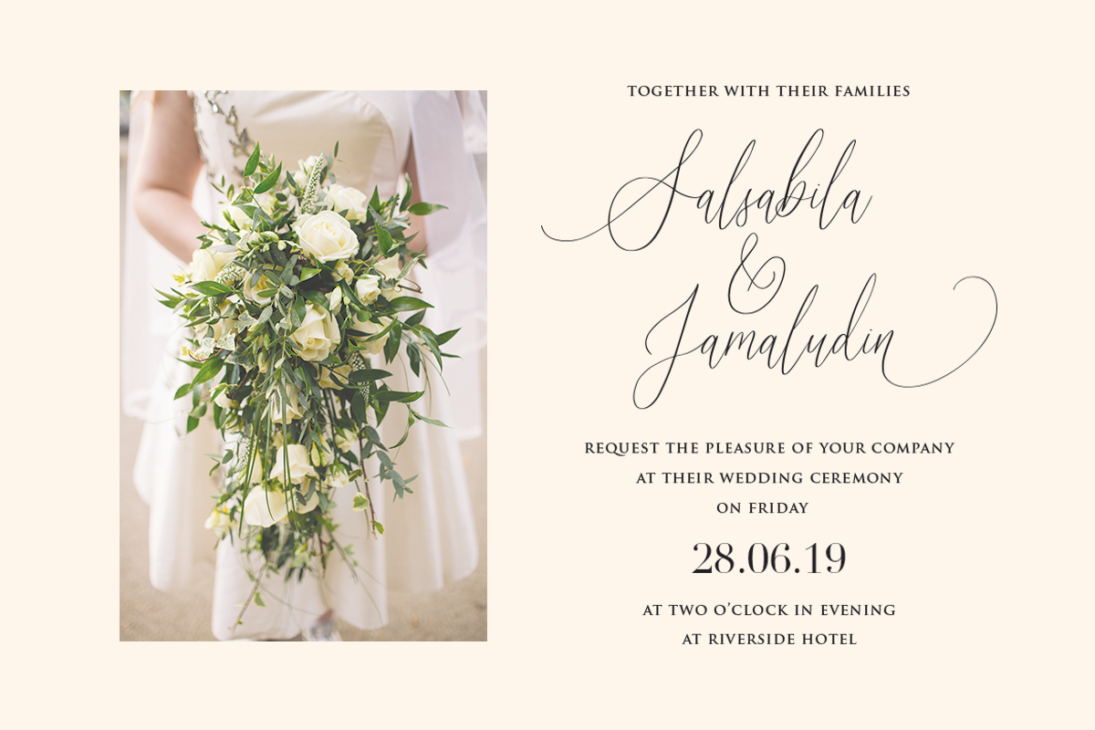 Audrey & Reynold - Luxury Script preview 2
