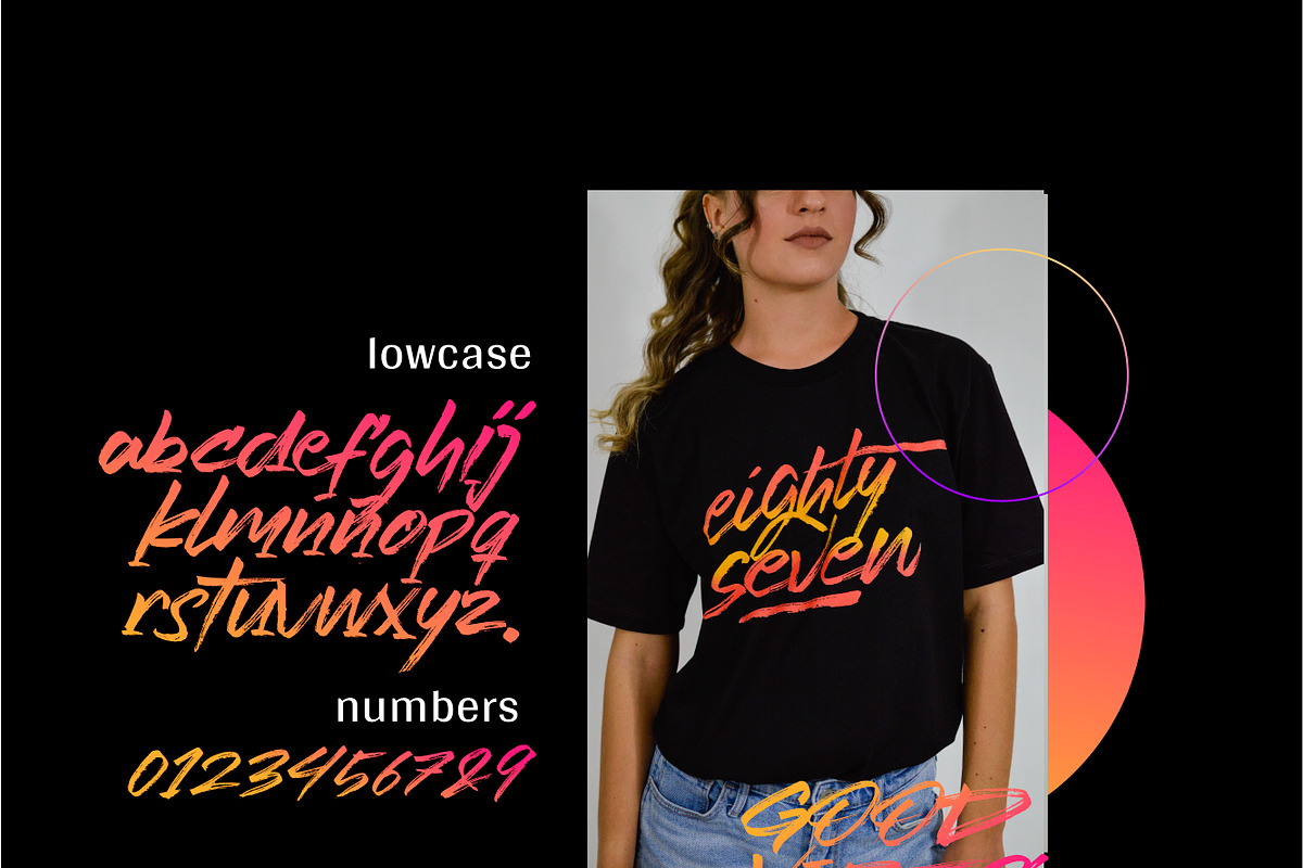 LT EIGHTY SEVEN, a Handwritten Font by NasArt© (Photo 3 of 4)