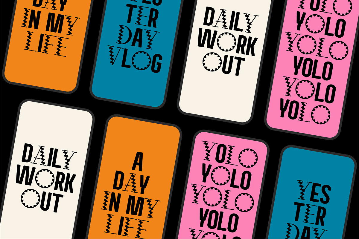 AO Yokai - Decorative Typeface, a Serif Font by OwunStudio (Photo 14 of 14)