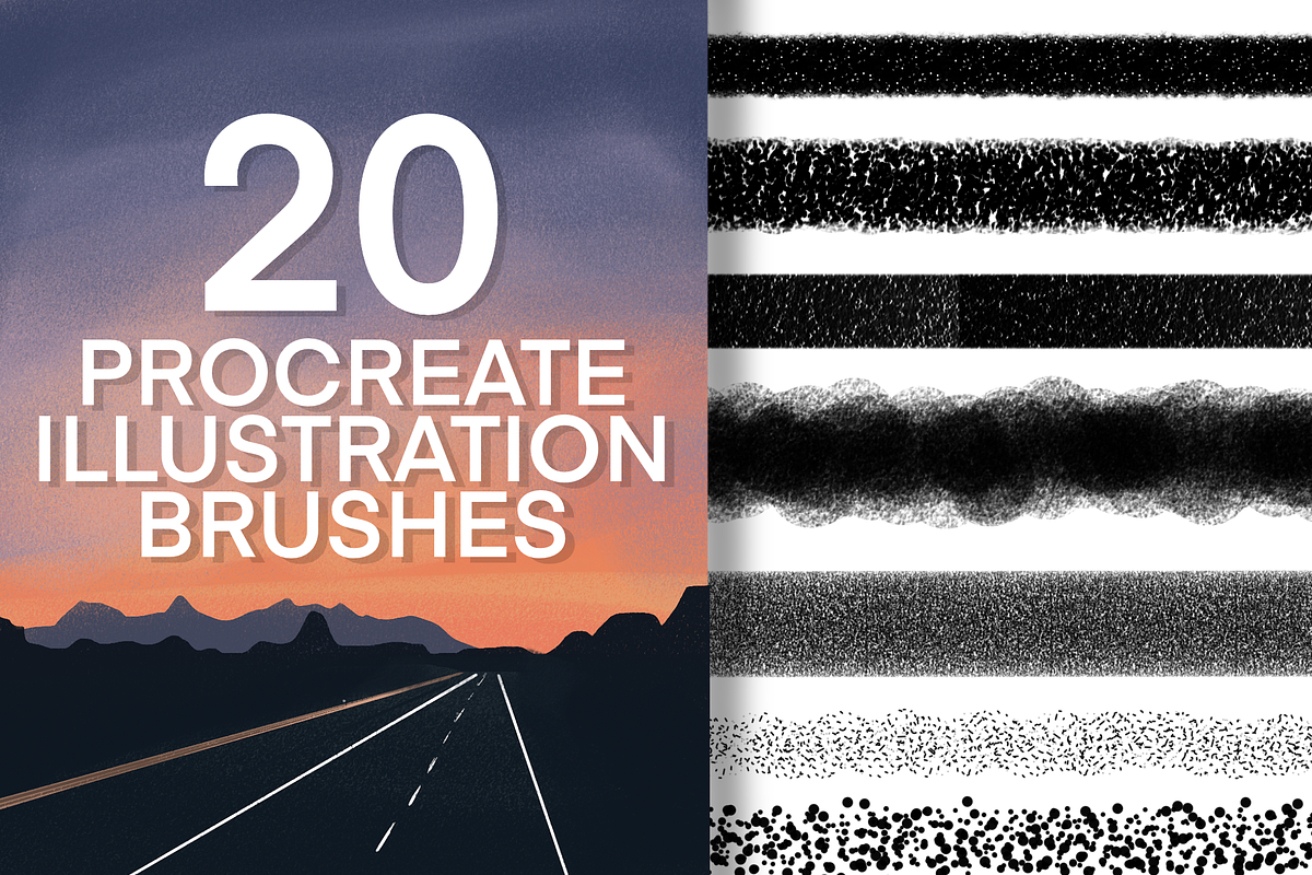 Illustration brush pack