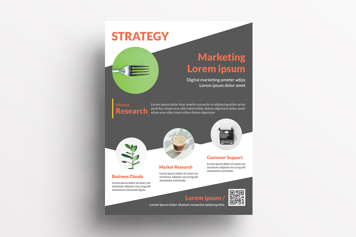 Creative Corporate Flyer V54, a Flyer Template by KHIDD (Photo 1 of 2)