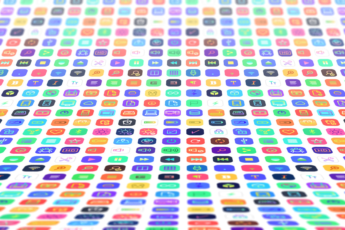 Cosmicons - Vector UI Icon Set preview 2