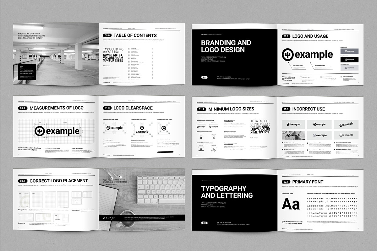 Brand Guidelines Vol. 4, a Brochure Template by TypoEdition (Photo 2 of 4)