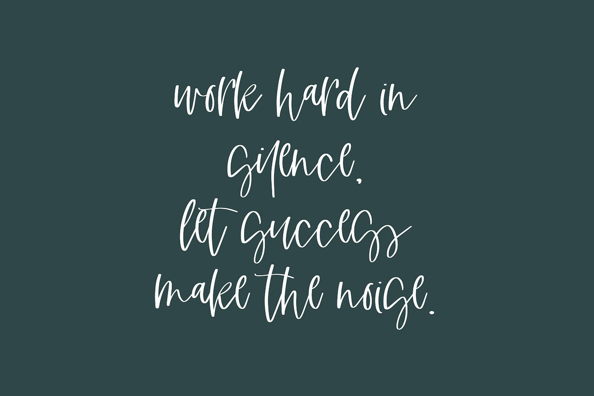 Aberfoyle South Script, a Script Font by Beck McCormick (Photo 2 of 11)