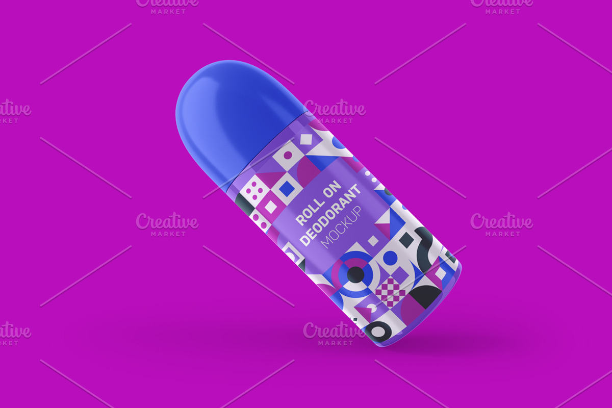 Deodorant Roll Mockup, a Packaging Mockup by Qaleb Studio
