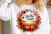 Fall Sublimation Bundle, Autumn PNG, an Illustration by SinaCreation (Thumbnail 17 of 21)