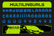 Megawon - Modern Sport Font, a Sans Serif Font by Drizy (Thumbnail 5 of 9)