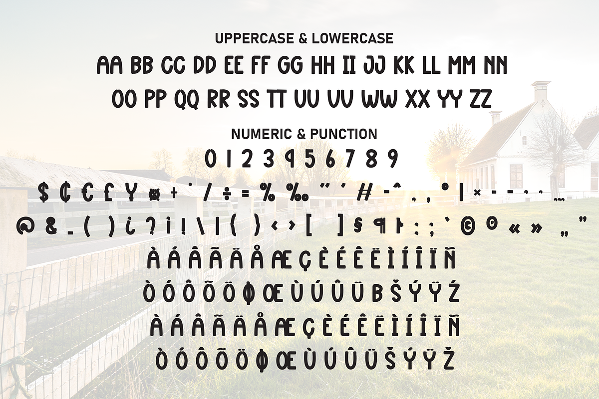 Welcome Farmhouse | Script Font, a Script Font by Scratchones (Photo 7 of 8)