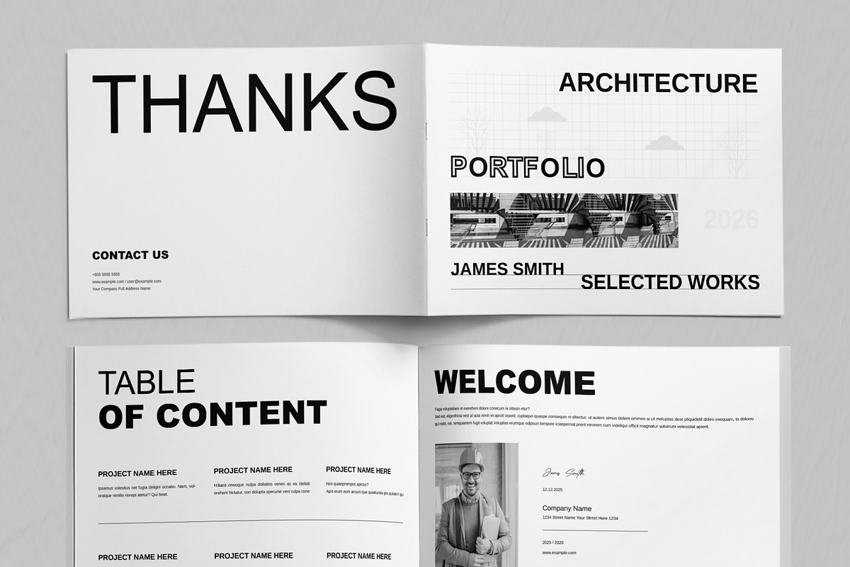 Architecture Portfolio, a Brochure Template by ContestDesign (Photo 2 of 5)