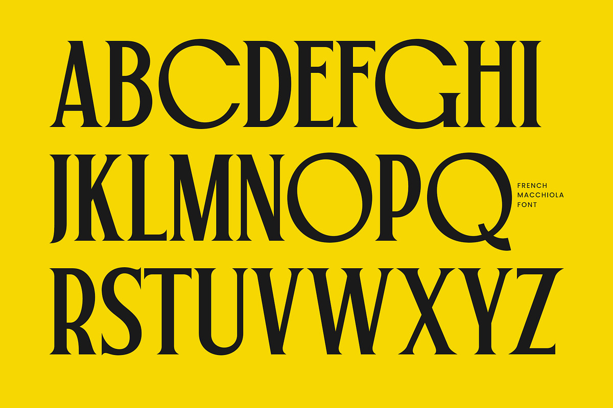 Macchiola | Vintage Display Serif, a Serif Font by Typoraith Co (Photo 4 of 15)