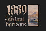 Baghen - Blackletter typeface, a Blackletter Font by Shakira Studio (Thumbnail 5 of 11)