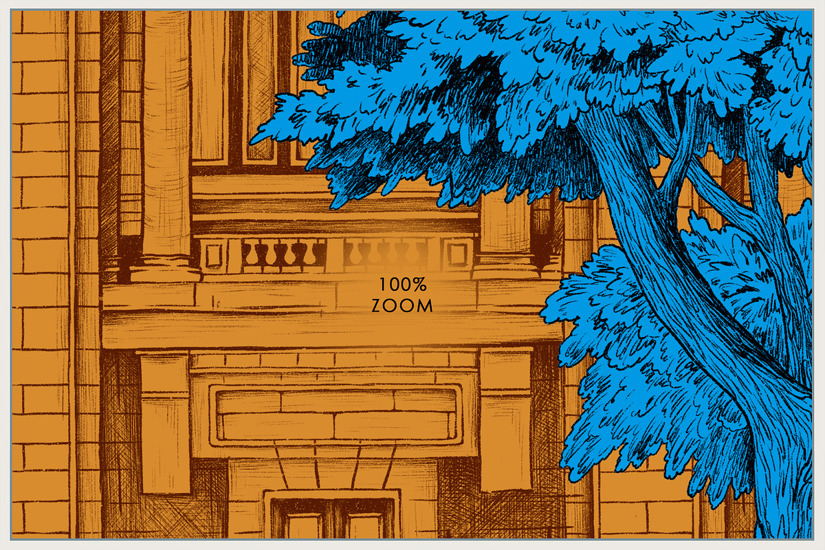 Patterns Architectural forest, a Pattern Graphic by Natalia0307 (Photo 4 of 12)