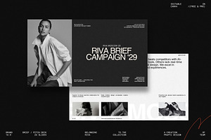 Creative Brief Presentation Template, a Presentation Template by Prapti Design