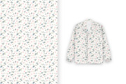 6 Seamless Pattern: Blue Floral, a Pattern Graphic by StudioCitra (Thumbnail 3 of 10)