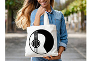 Guitar SVG Guitar pick Silhouette, a Graphic by TanchaArt (Thumbnail 6 of 6)