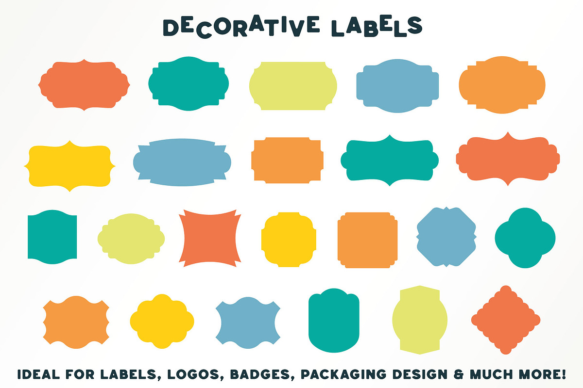 Essential Shapes Library Illustrator, a Shape Add-On by The Artifex Forge (Photo 4 of 22)