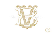 BV Monogram VB Monogram, a Branding & Logo Template by Shuler Studio (Thumbnail 2 of 6)