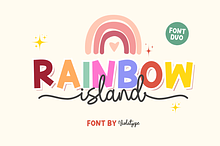 Rainbow Island - Font Duo