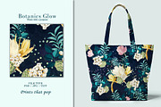 Botanic Glow Pattern & Motifs, a Pattern Graphic by GND ART STUDIO (Thumbnail 5 of 8)