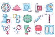 Reproductive Health Vector Icons, a Solid Icon by Vector Portal (Thumbnail 2 of 5)