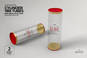 180mm Cylinder Tube Packaging Mockup, a Cups & Container Mockup by INCDesign (Thumbnail 6 of 12)