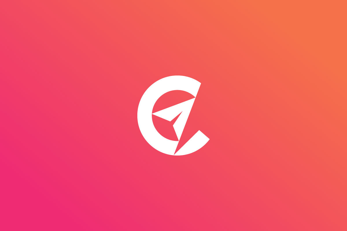 Creative Letter C Arrow Logo for Tech preview 4