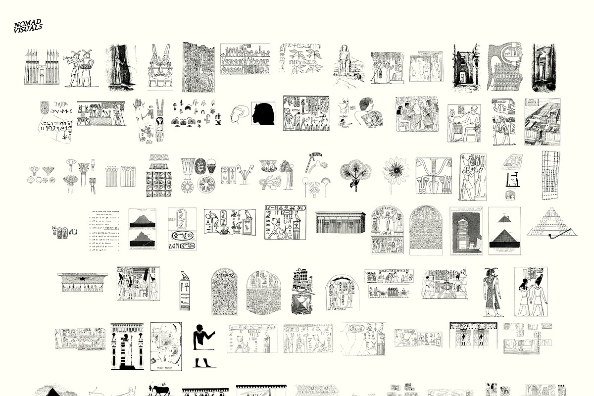 Ancient Egypt - 1940+ Bundle, an Illustration by Nomad Visuals (Photo 5 of 20)