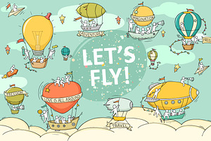 Flying little people