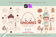 Gnomes Drawing Toolkit, a Brush Add-On by Rosangela Curti (Thumbnail 1 of 13)