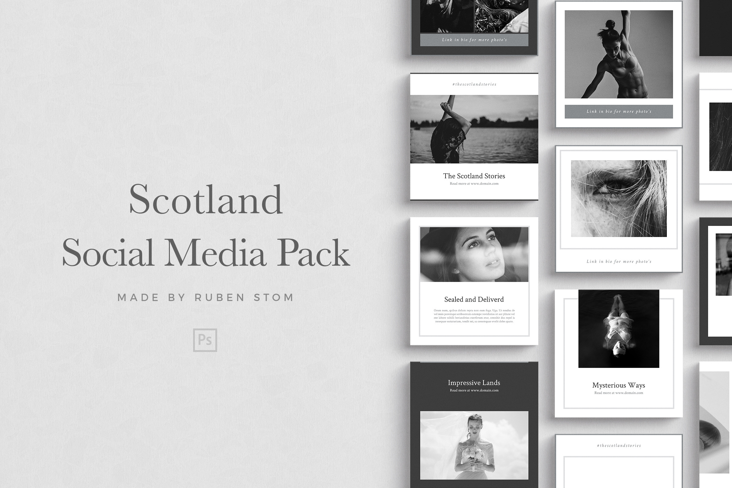 Social Media Pack | PSD Templates