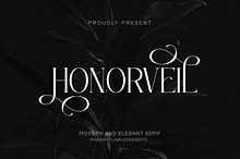 Honorveil - Elegant Serif Font