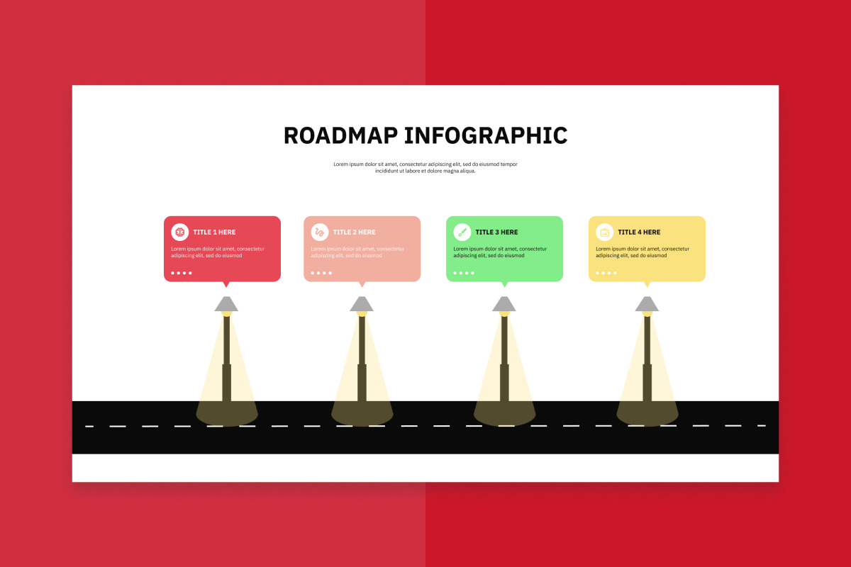 Roadmap Infographic Template V1, a Presentation Template by twinstd (Photo 2 of 4)