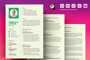 Modern Professional Resume Template, a Resume Template by ResumeInventor (Thumbnail 5 of 7)