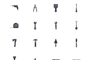 Construction tools (vector icons), a Solid Icon by Artzgeo (Thumbnail 3 of 5)