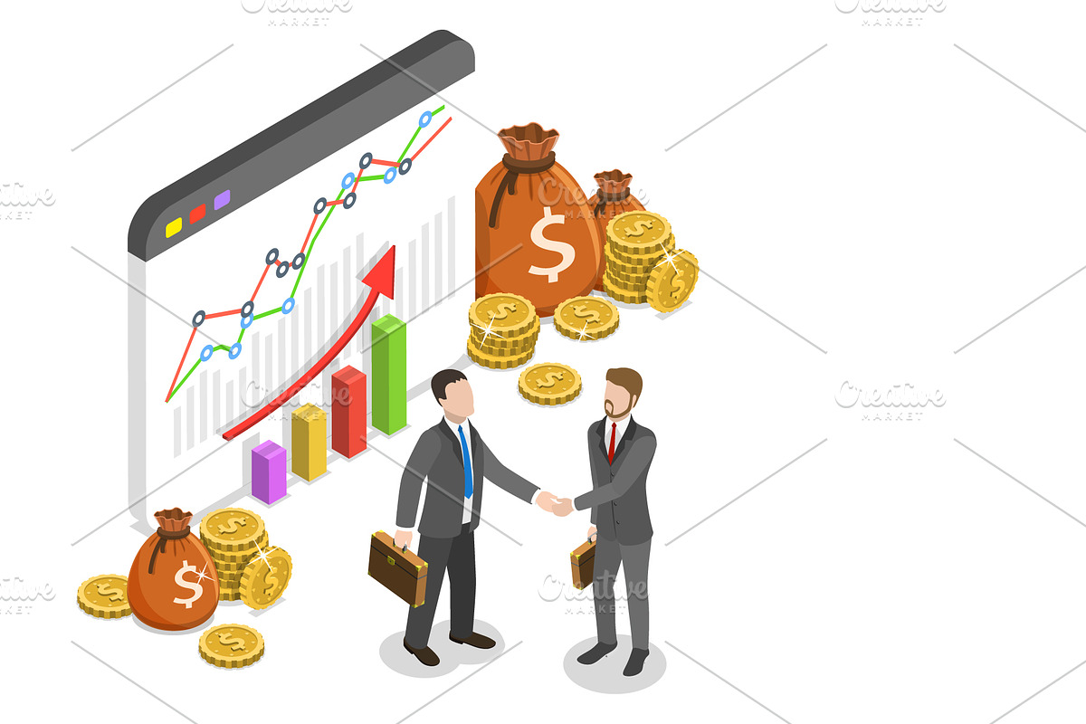 Business & Finance Set 01, a Finance Illustration by AndriiStore (Photo 6 of 10)