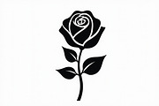 Rose Black Silhouette Decorative, an Illustration by Amazin_art (Thumbnail 12 of 31)